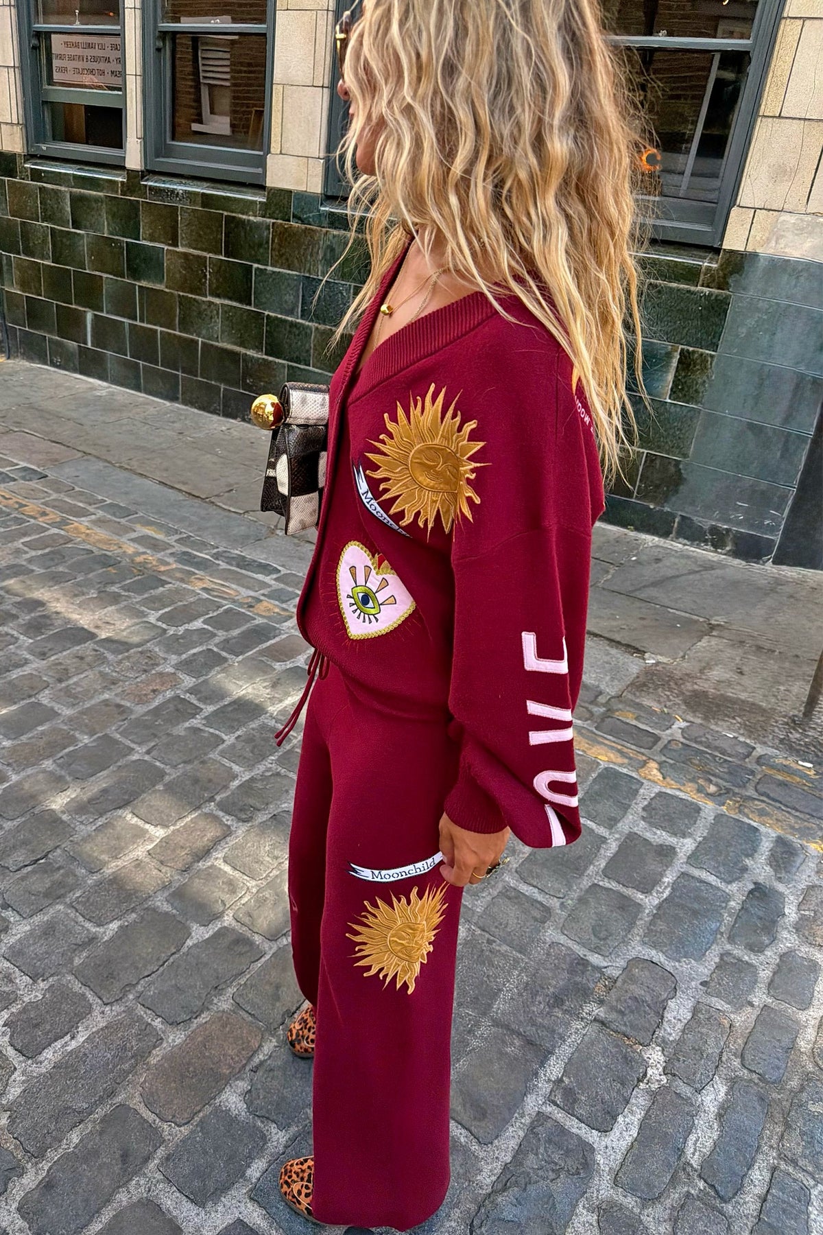 Burgundy Mystical Joggers Petite | Never Fully Dressed Value