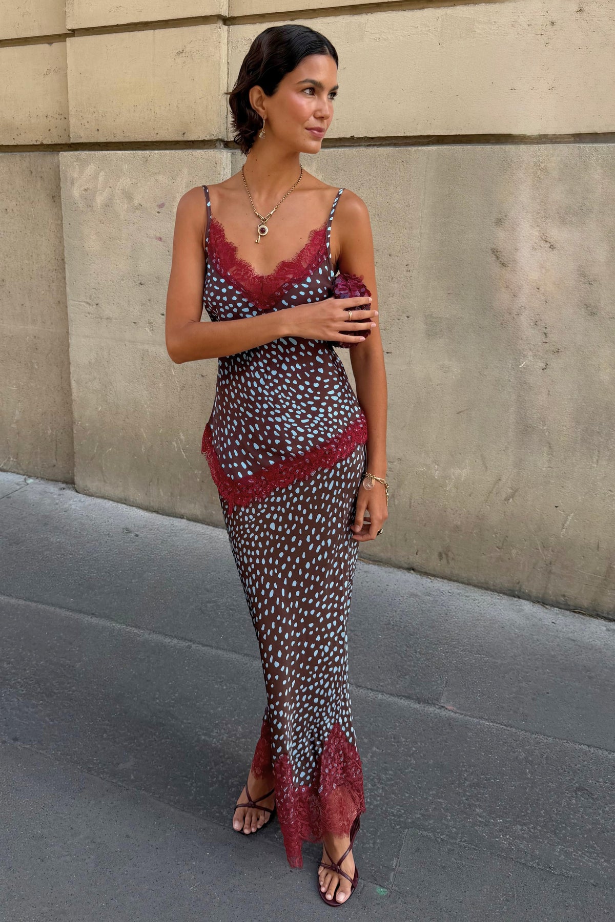 Chocolate Deer Midi Maeva Skirt | Never Fully Dressed Popular