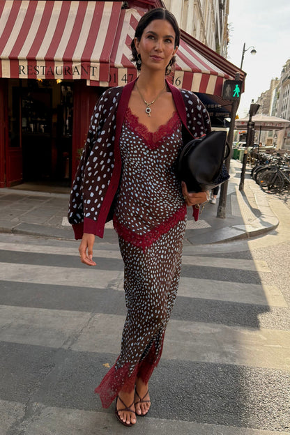 Chocolate Deer Midi Maeva Skirt | Never Fully Dressed Popular