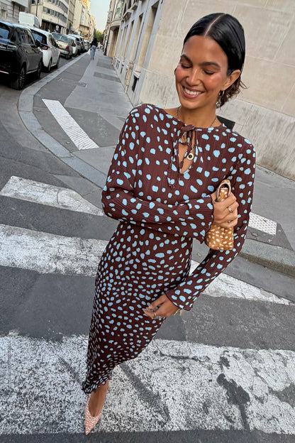 Chocolate Deer Gaia Dress | Never Fully Dressed Signature