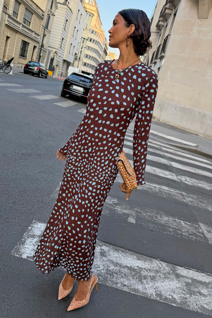 Chocolate Deer Gaia Dress | Never Fully Dressed Signature