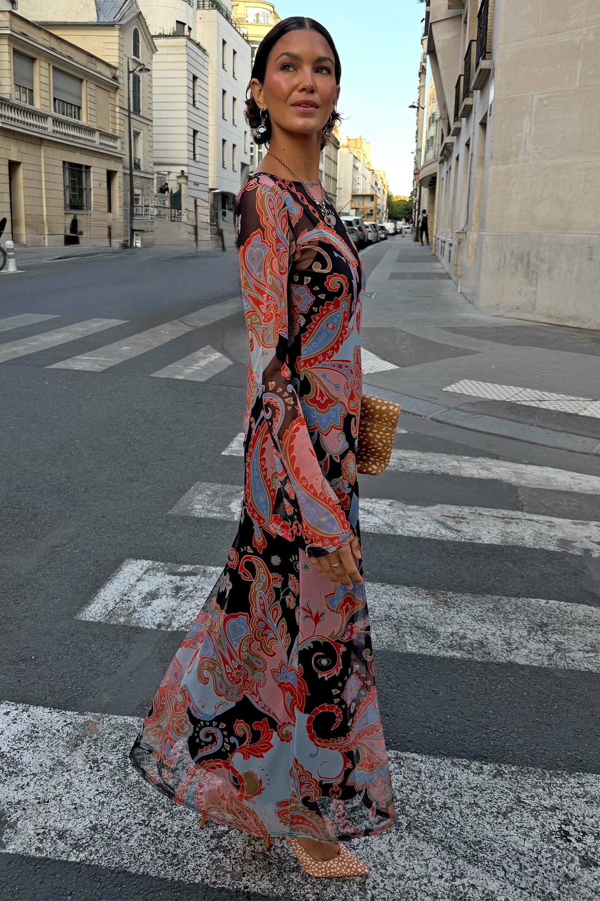 Paisley Aria Mesh Dress | Never Fully Dressed Popular
