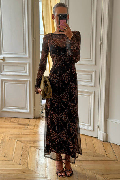 Black Bow Aria Mesh Dress | Never Fully Dressed Sale