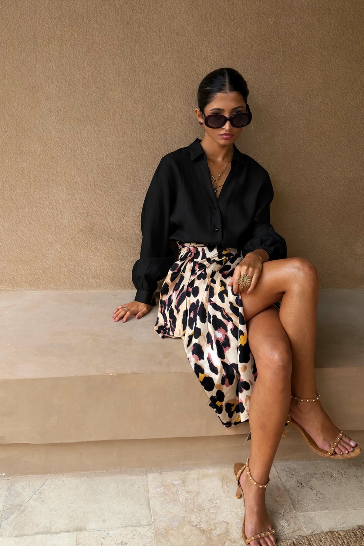 Black Miley Shirt  UK | Never Fully Dressed Latest
