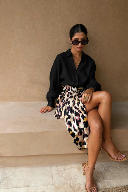 Black Miley Shirt  UK | Never Fully Dressed Latest