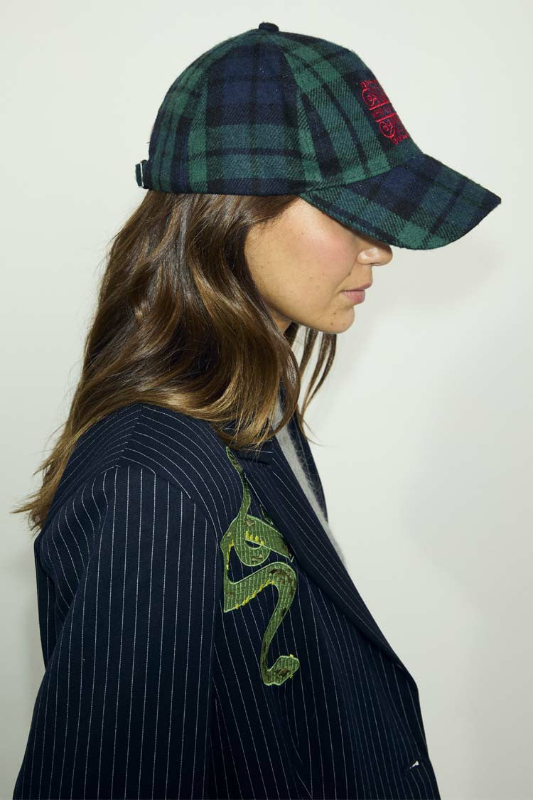 Navy Tartan NFD Cap | Never Fully Dressed Best Price