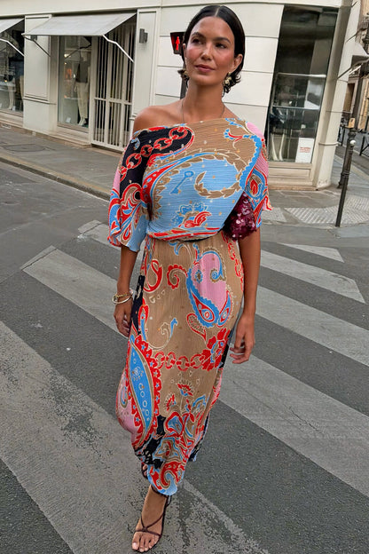 Paisley Tilly Dress Petite | Never Fully Dressed Signature