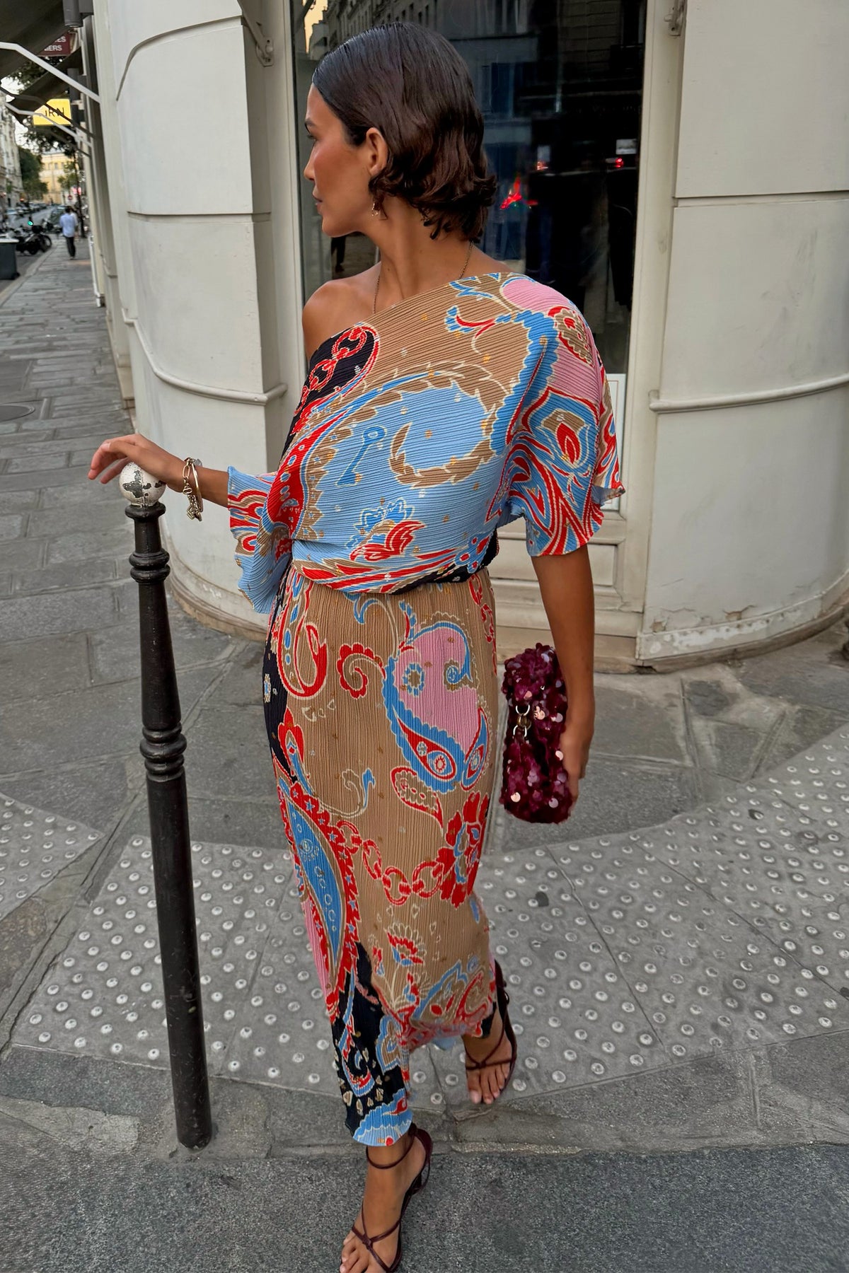 Paisley Tilly Dress Petite | Never Fully Dressed Signature