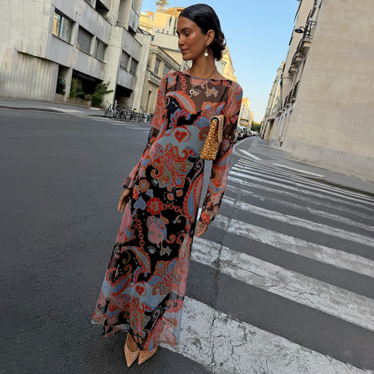 Paisley Aria Mesh Dress Petite | Never Fully Dressed Latest