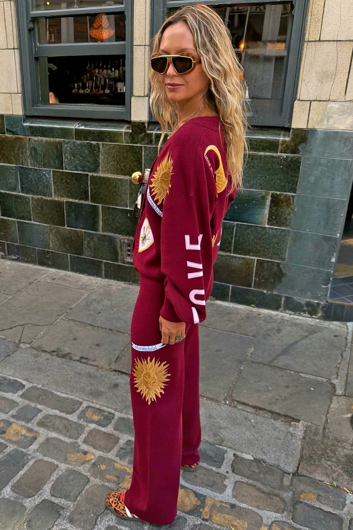 Burgundy Mystical Joggers Petite | Never Fully Dressed Value