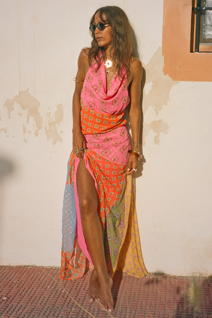 Pink Mix Tile Skirt Petite | Never Fully Dressed Sale