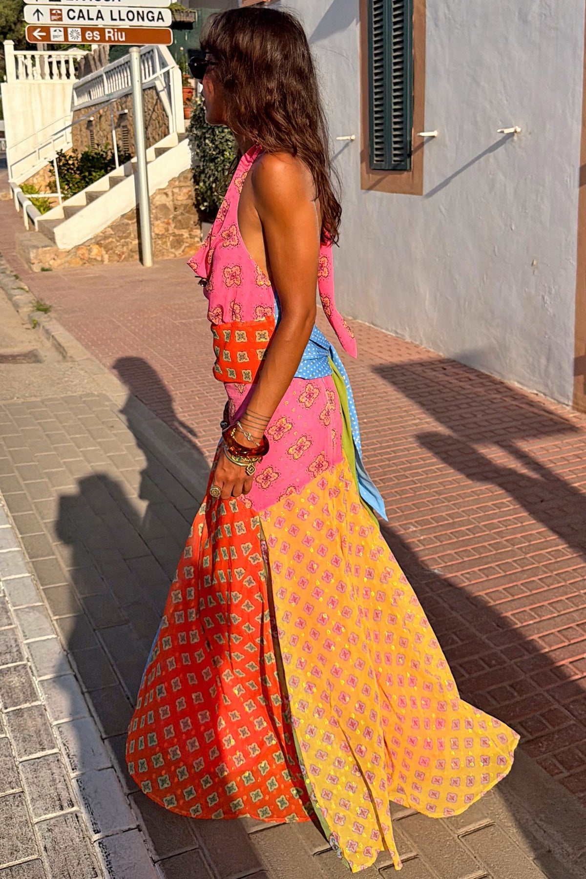 Pink Mix Tile Skirt Petite | Never Fully Dressed Sale