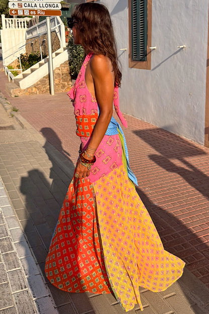 Pink Mix Tile Skirt Petite | Never Fully Dressed Sale