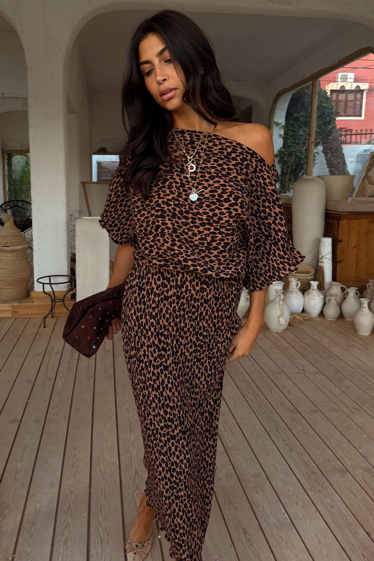 Lucia Leopard Tilly Dress Petite | Never Fully Dressed Smart Buy