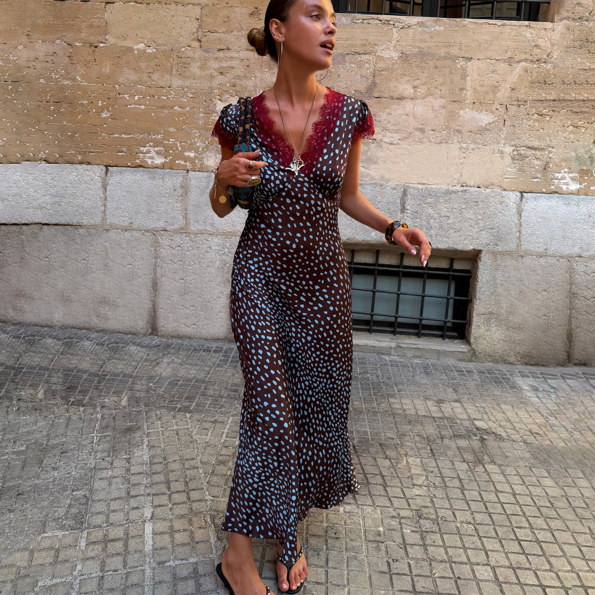 Chocolate Deer Olivia Petite Dress | Never Fully Dressed New