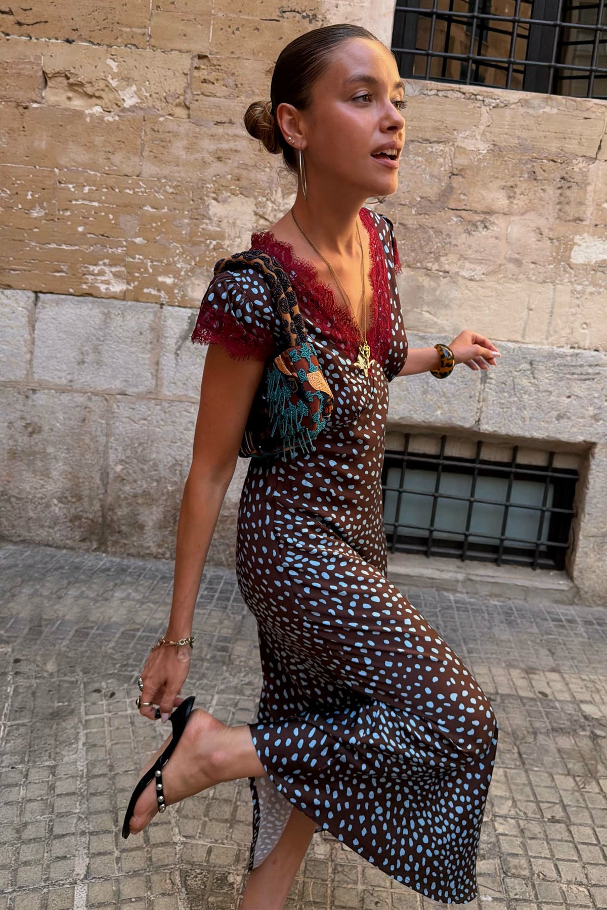 Chocolate Deer Olivia Petite Dress | Never Fully Dressed New