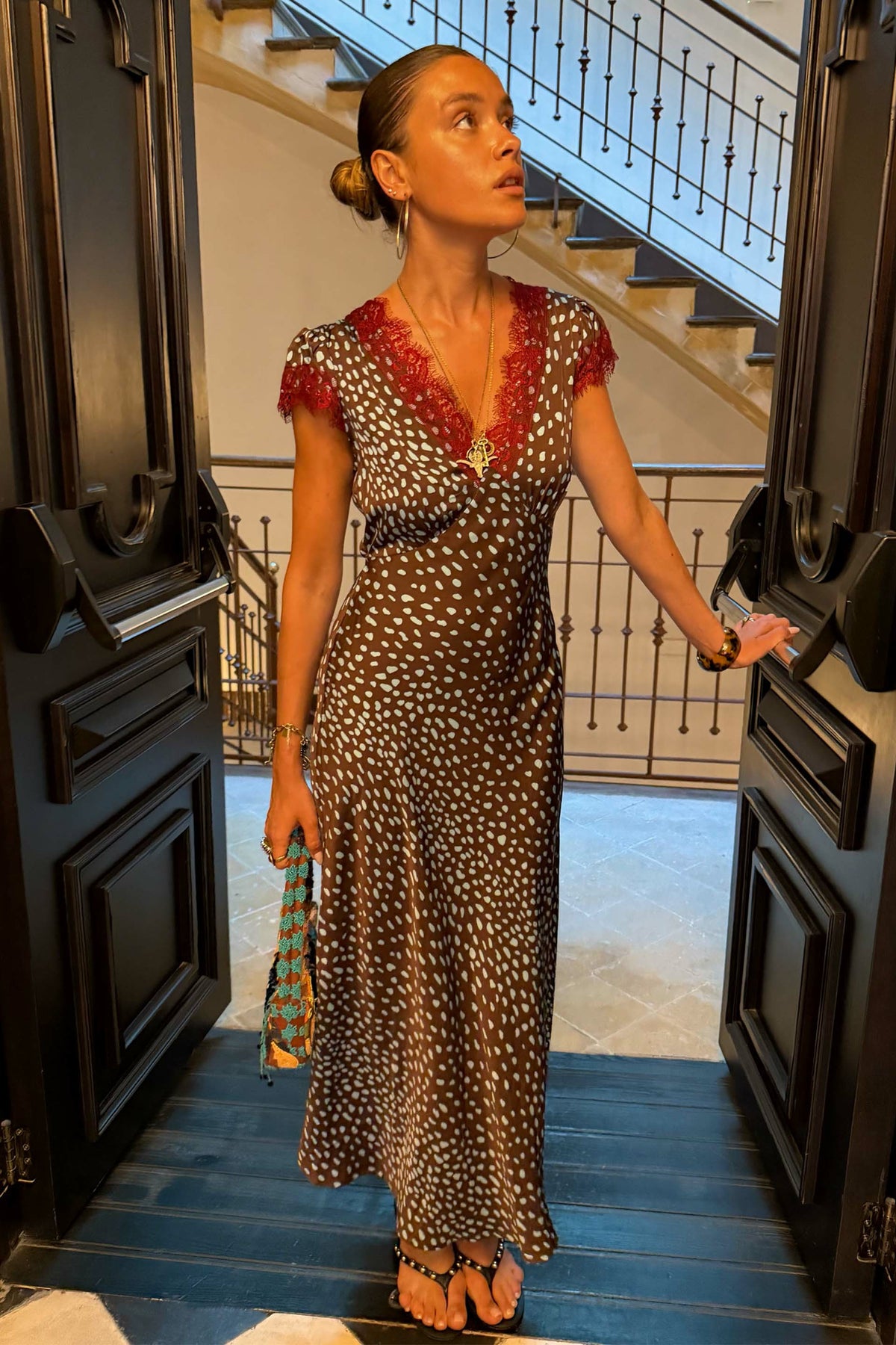 Chocolate Deer Olivia Petite Dress | Never Fully Dressed New