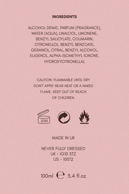 NFD Eau De Parfum 002 10ml | Never Fully Dressed Essential